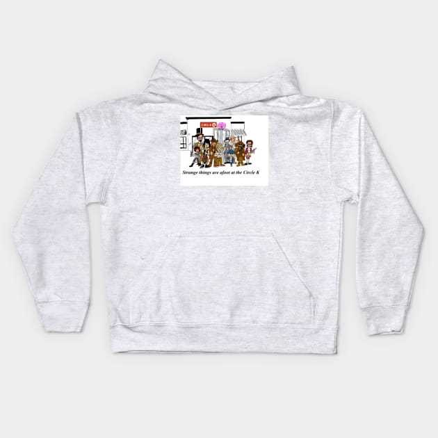 Bill and Ted’s Excellent Adventure Kids Hoodie by Making Faces Caricatures